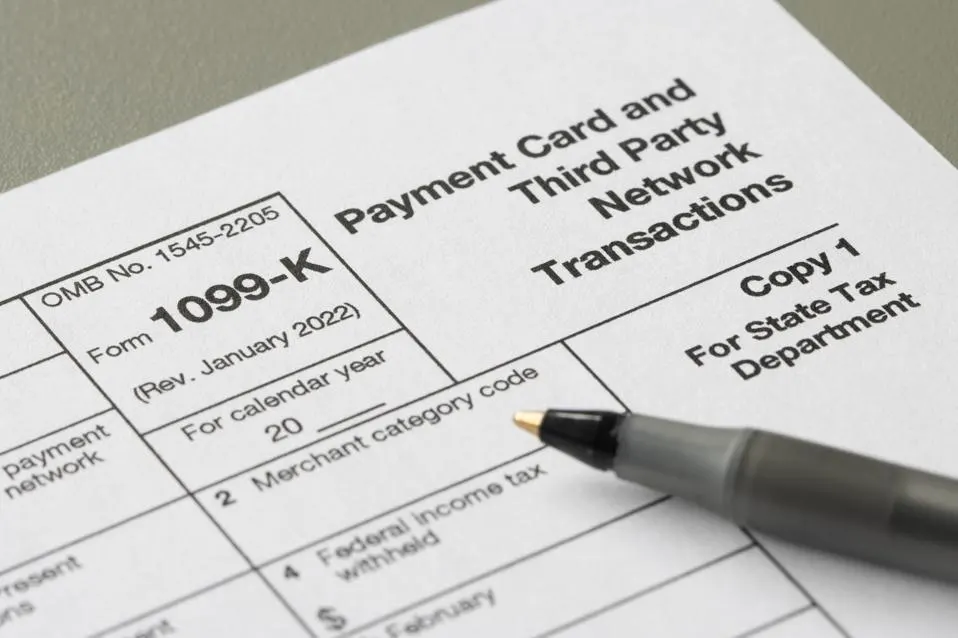 IRS 1099-K Form
